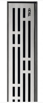  Решетка для дренажного канала  basic, 1000 мм, нержавеющая сталь (цвет хром матовый)