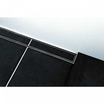 TECElinus. Комплект для монтажа дренажного канала, 800 мм, 2 в 1 ( tile + steel), с мембраной