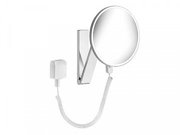 Зеркало iLook Move настенное, с подсветкой, с увеличением, регулируемое  (цвет хром)