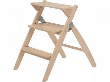 Стул лесенка Stepbystep-Wood. Ladder chair Nat., светлый бук