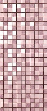 Мозайка Impronta E_Motion Pink Tartan Mosaico, 24 х55 см. (цвет розовый)
