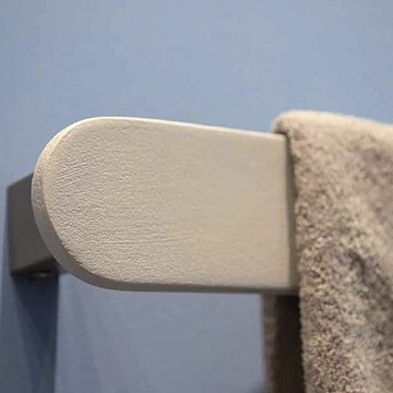 HOM Полотенцесушитель Hom Ness Resin 60, электрический, горизонтальный, цвет серый антрацит 17_26, APEL000207