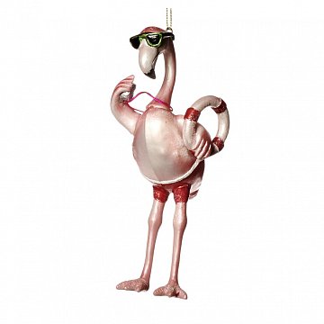 Елочное украшение "Фламинго"