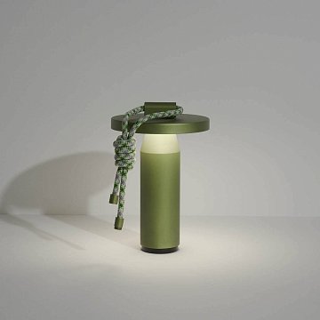 Светильник QUASAR NOMAD LAMP, 26*17*7 см.,OLIVE GREEN 575