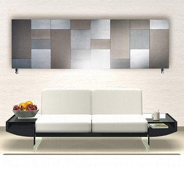 Радиатор аллюминевый REFLESSI R1100 1600*600 ( цвет серебро)