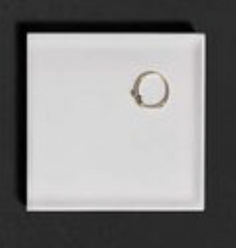 Предметный лоток TABULA, цвет белый 9х9х1,2 см