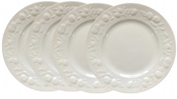 Набор тарелок Riviera Blanc 23 см: 4 шт